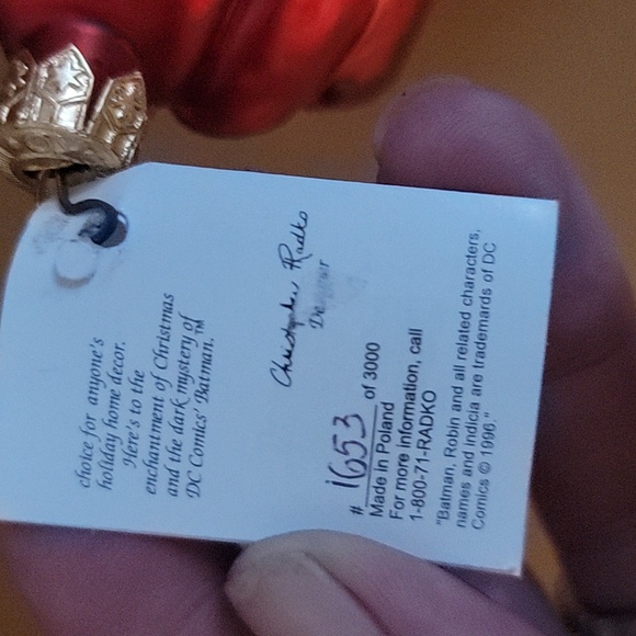 Christopher Radko Bat Girl - Picture 4 of 7